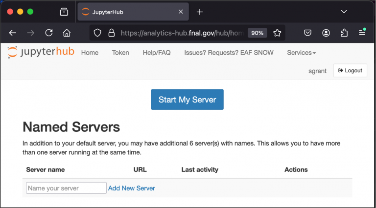 start server for EAF